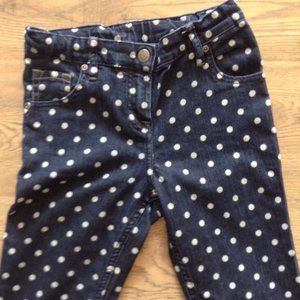 Polarn O. Pyret polka dot jeans